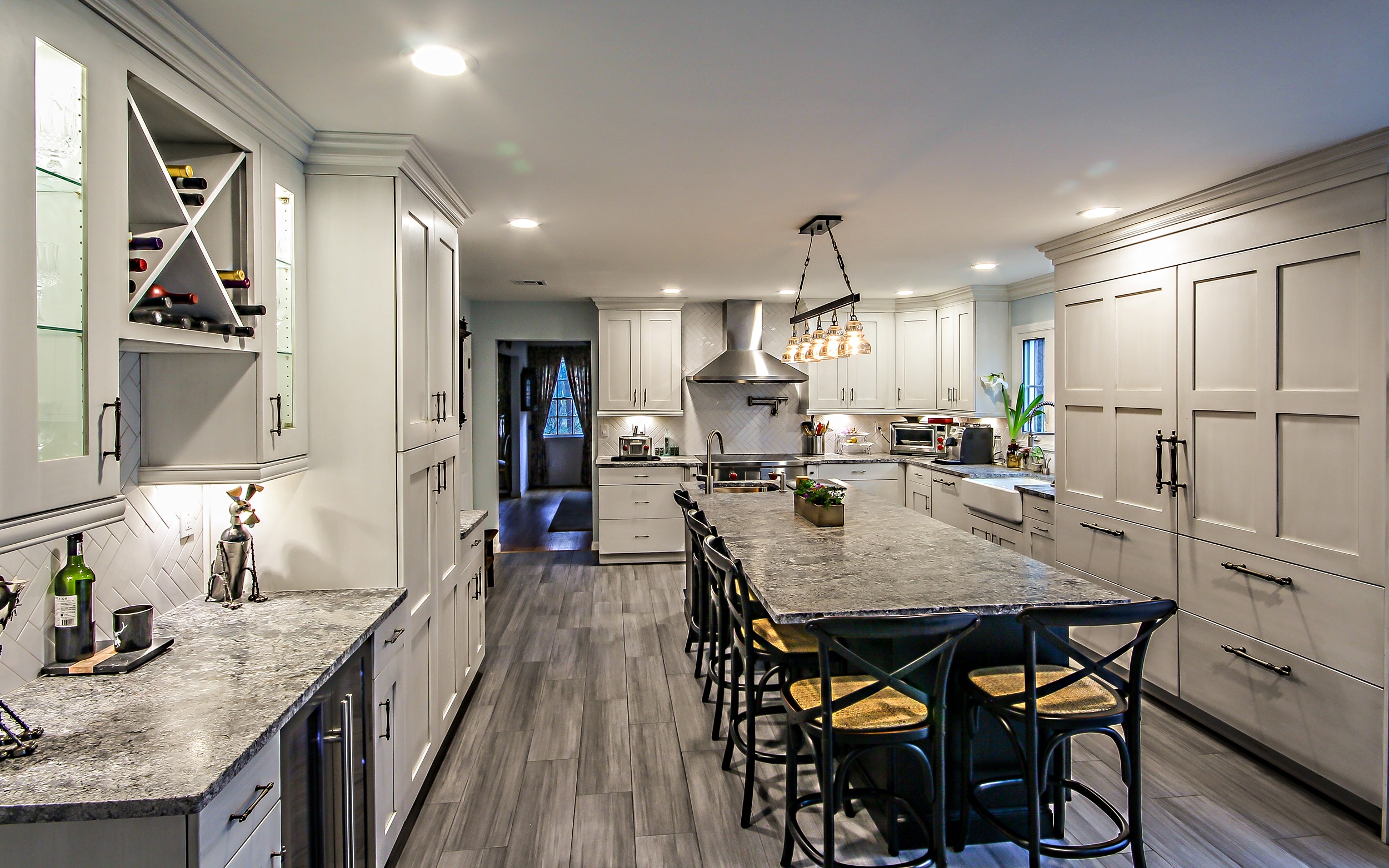 An Alure Ing Modern Farmhouse Kitchen Renovation