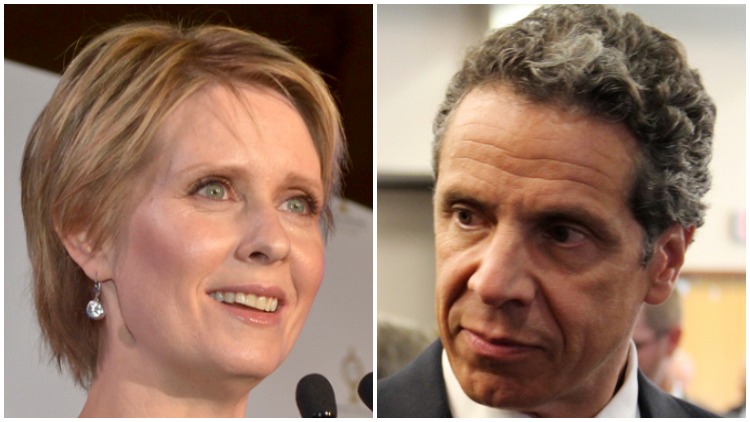 Cynthia Nixon Andrew Cuomo