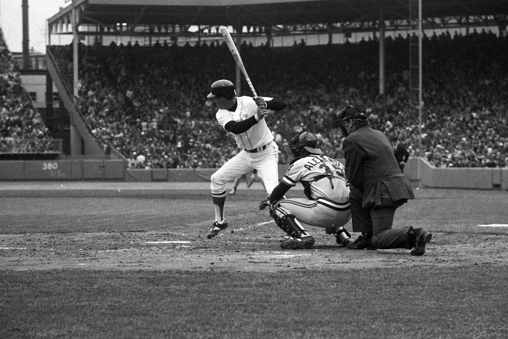 Carl Yastrzemski at Fenway Park