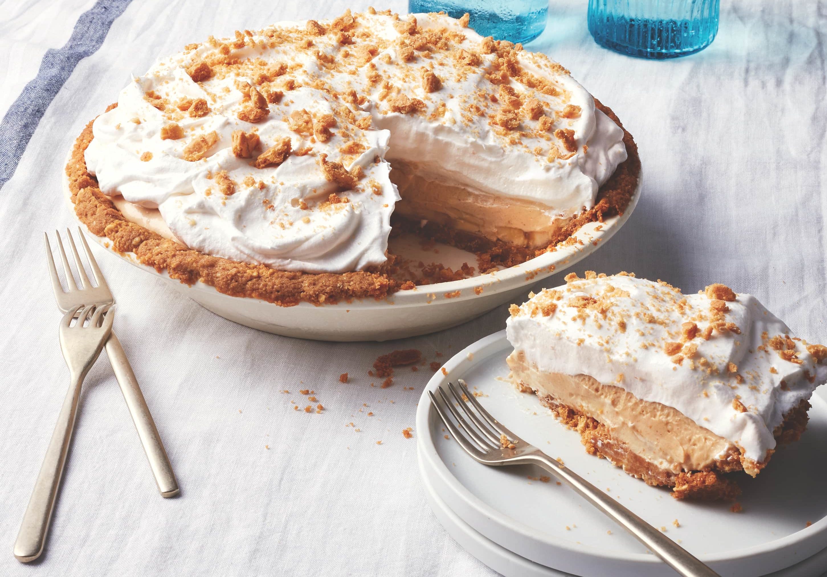 peanut butter pie banana cream siriously delicious recipe