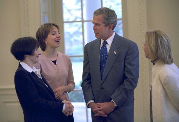 Sarah Hughes George W Bush