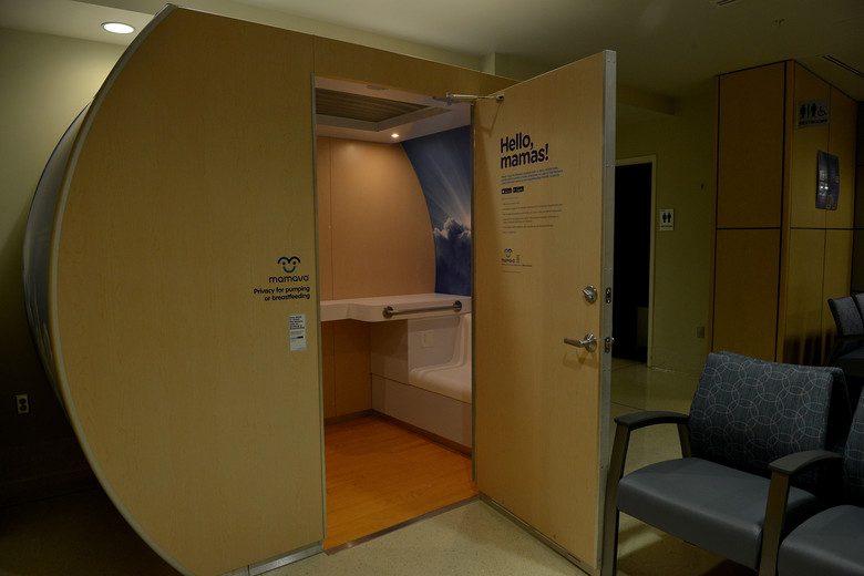 Lactation pods arrive at Langley hospital for nursing mothers