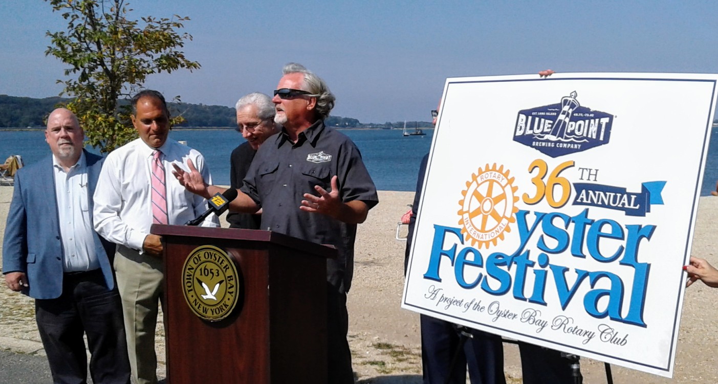 Blue Point Brewing Title Sponsor of Oyster Bay’s Oyster Festival