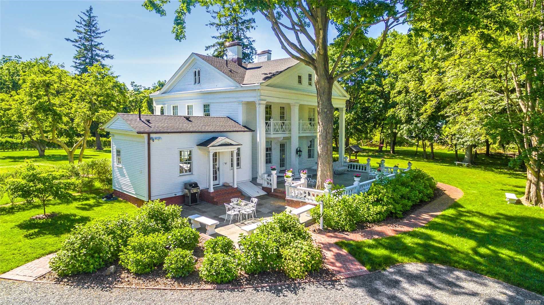 Stately Upgraded Historic Miller Place Colonial Asks 850,000