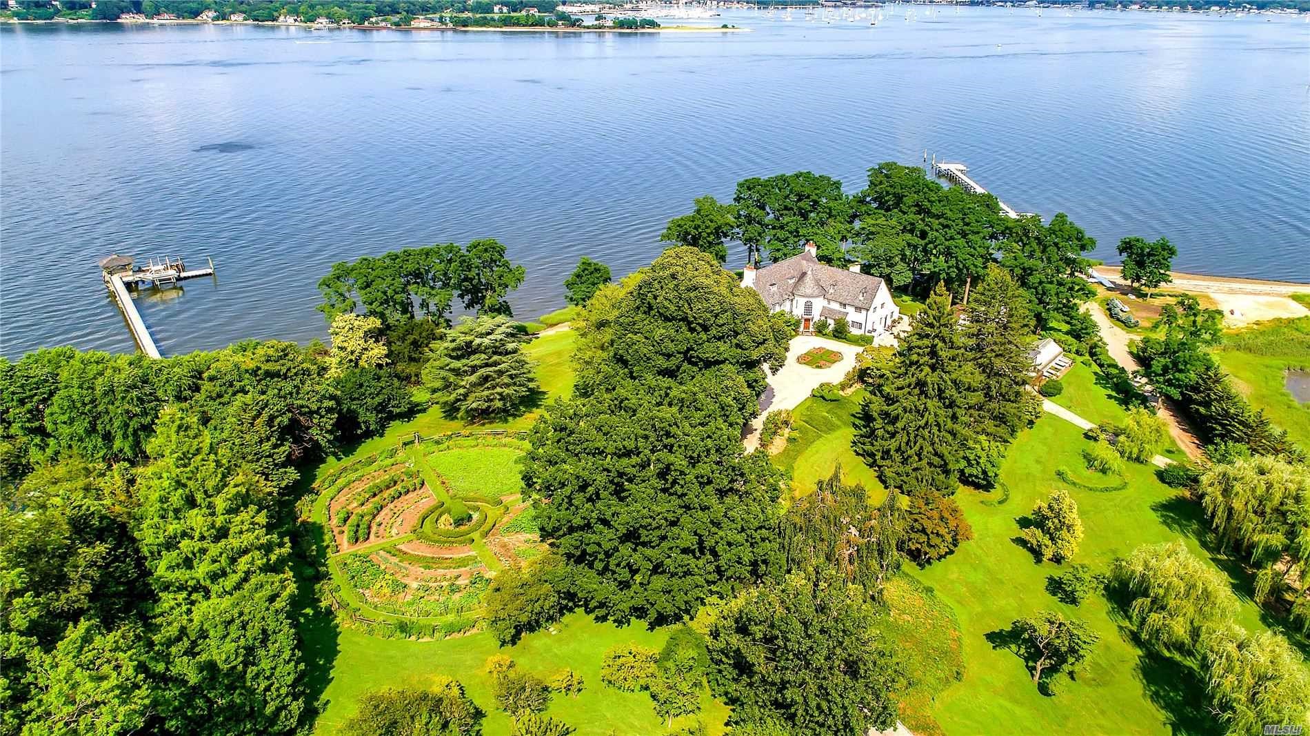 Waterfront Kings Point French Tudor Asks 30M