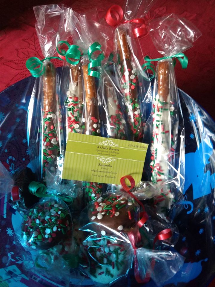 4 Girlz Sweets winter themed basket