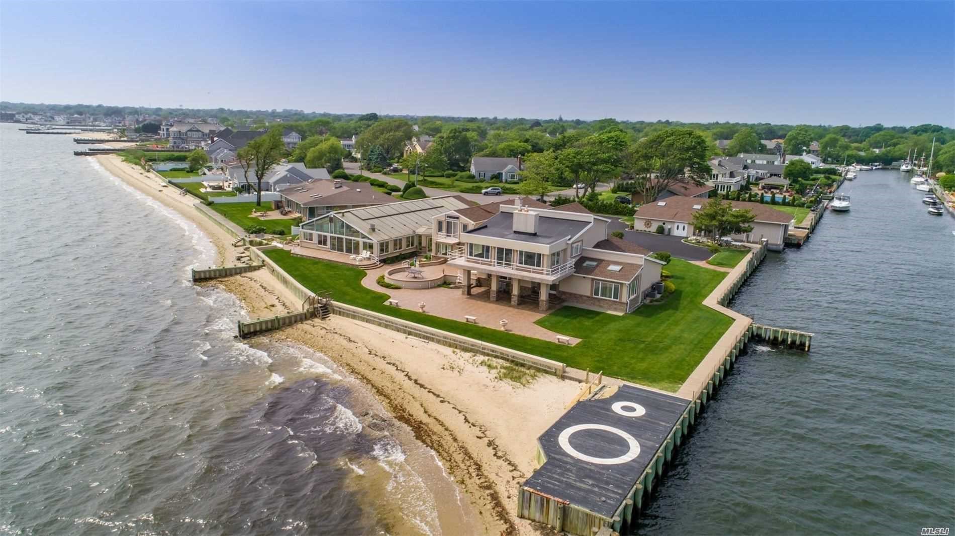 Bayfront West Islip Home With Helipad Asks 3.8M