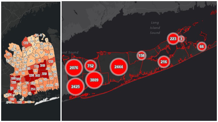 Ny Nassau And Suffolk Launch Coronavirus Tracker Maps