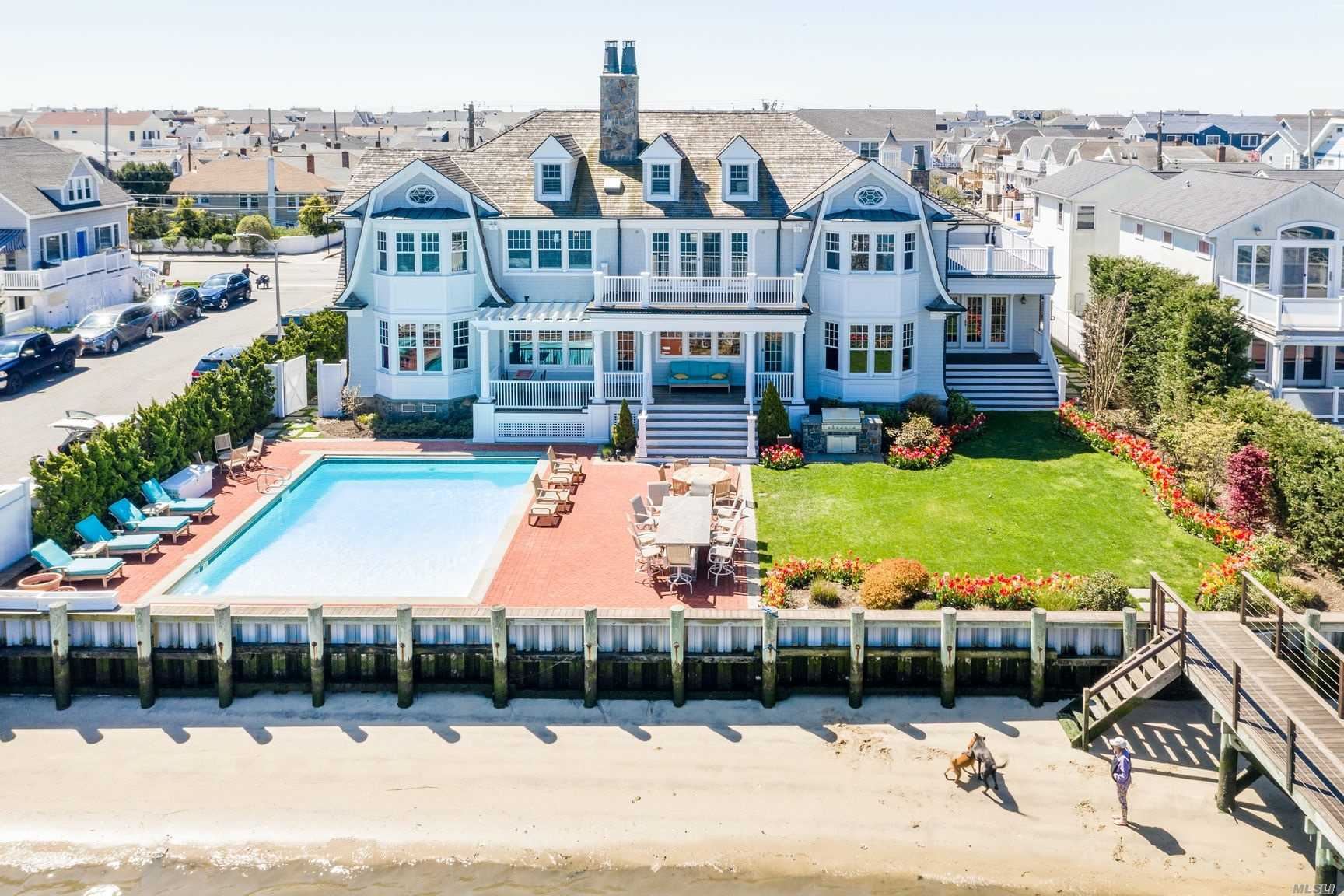 Lavish Bayfront Long Beach Mansion Asks 5.4M