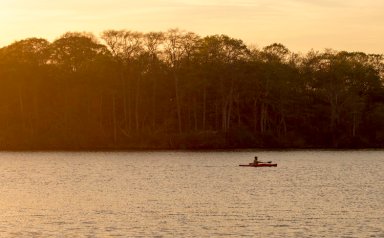 Kayak at Sunset