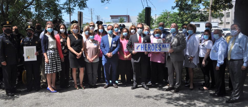 Plainview Street Renamed Heroes Way To Honor Pandemic Responders
