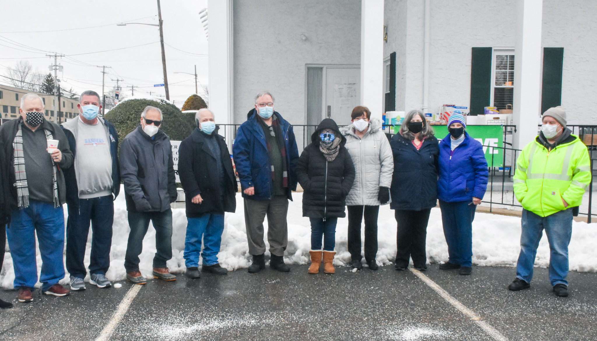 Williston Park Rotary Club Holds Valentine’s Day Food Drive