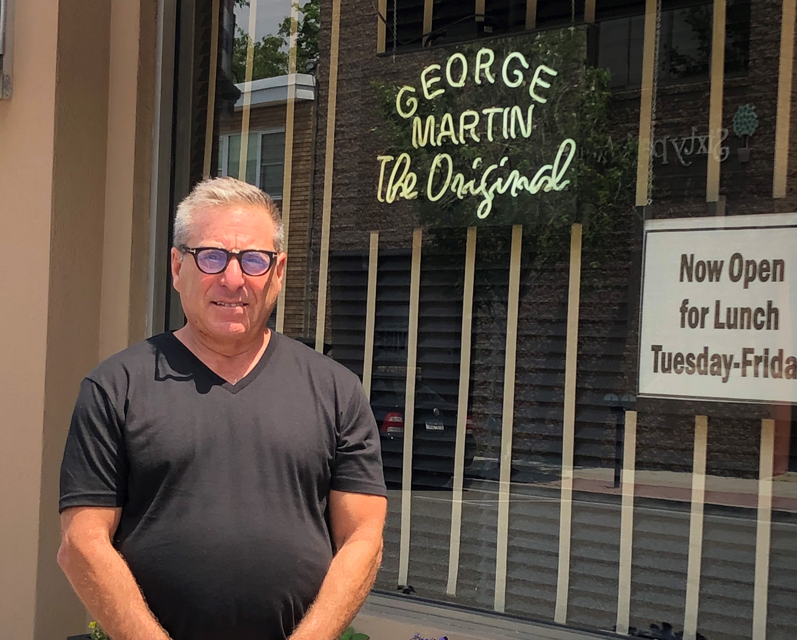 George deals martin's grillfire