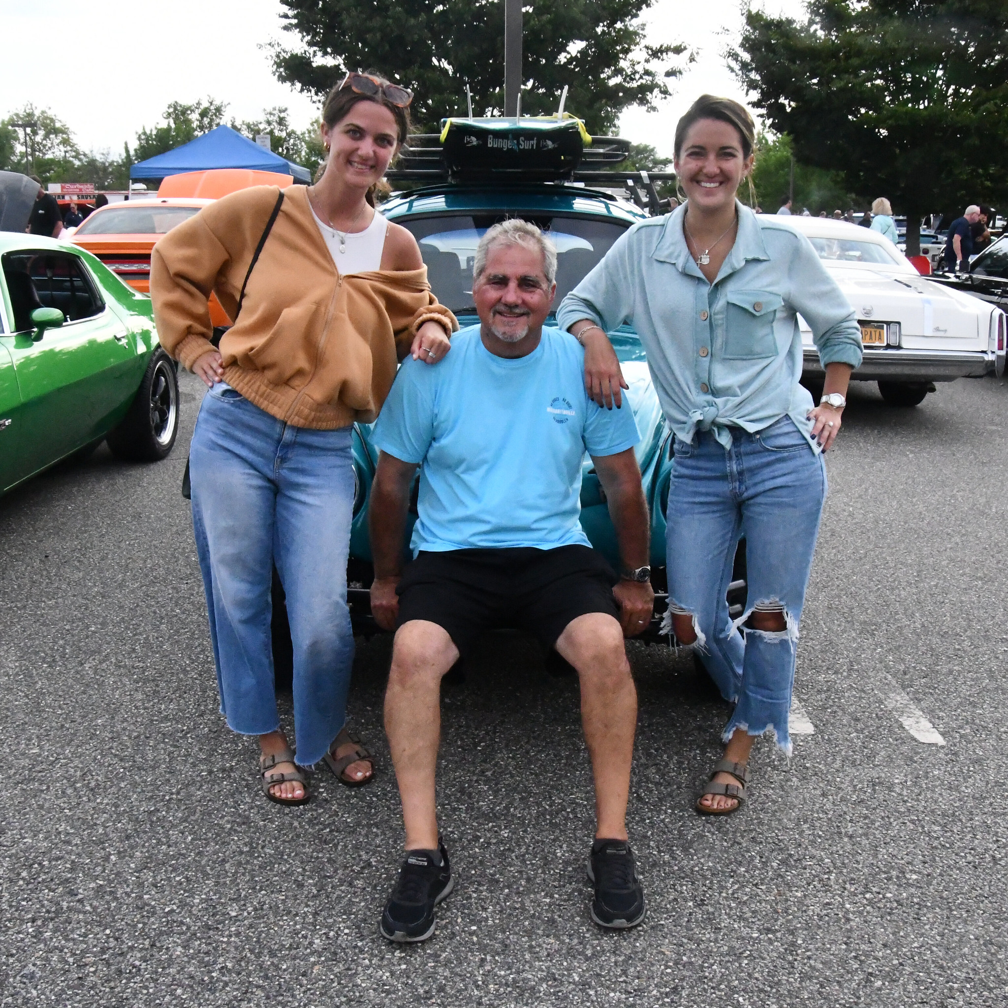 Image 5 Anna Magnani Stephanie Pacella Jerry Pacella with a 65 Volkswagon Baja Bug