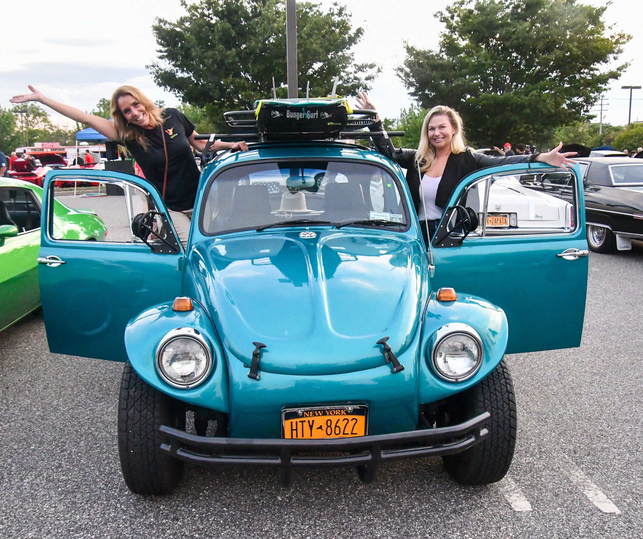 Image 7 L Heidi Beth Gallmeyer Felix Autumn Behm on a 65 Volkswagon Baja Bug