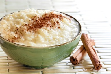 Rice Pudding with Cinnamon