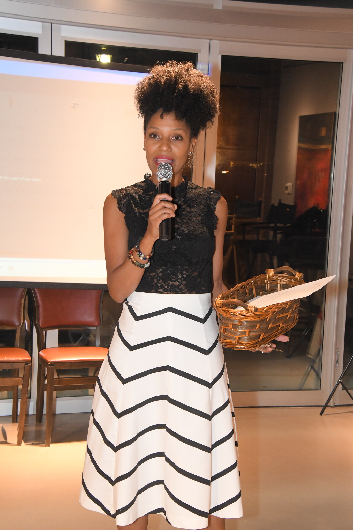 Image 2 Vice President of Westbury Arts Adriana Devers