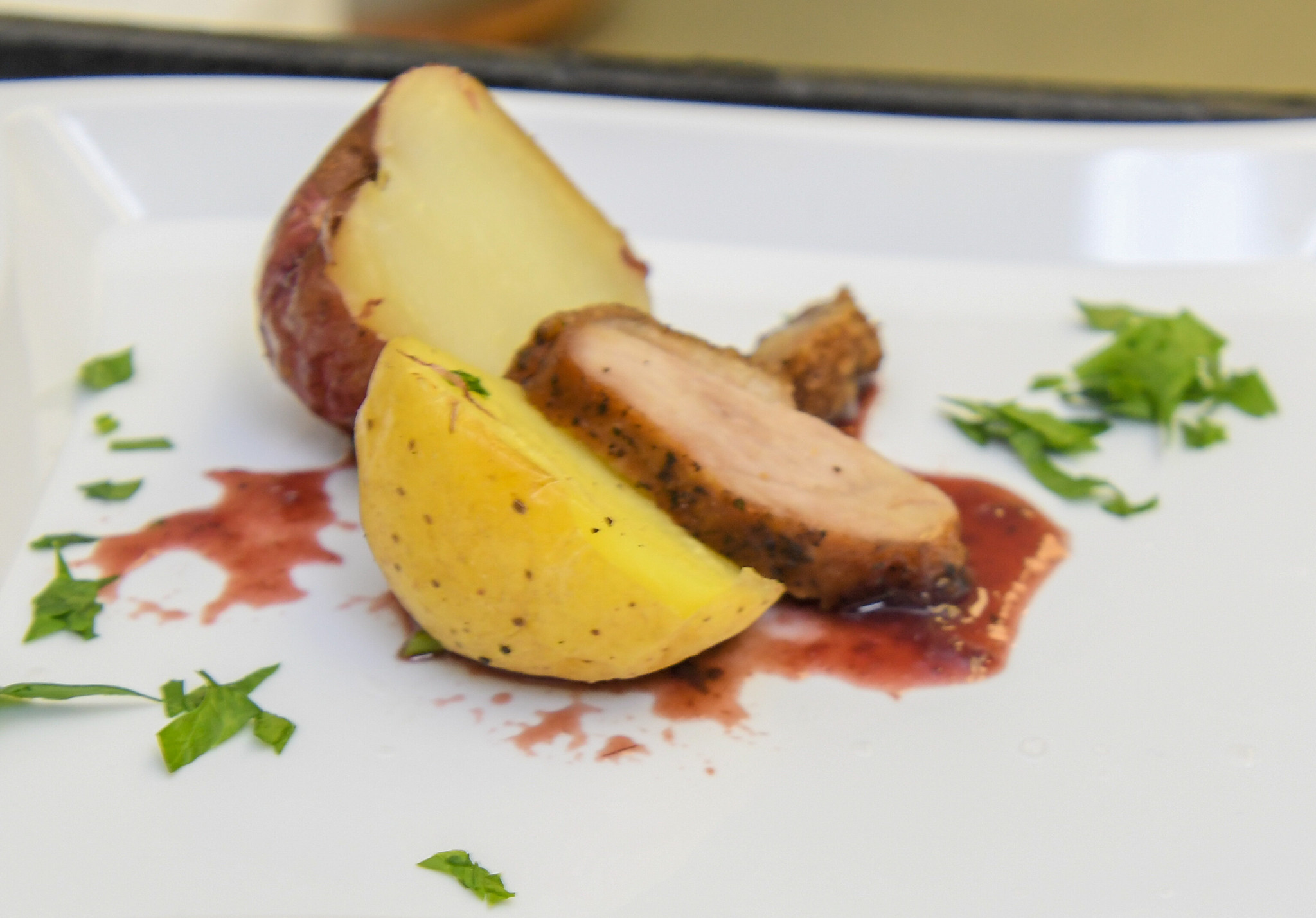Image 16 Duck breast with Cherry Reduction