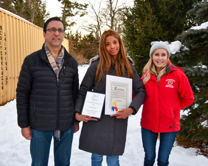 Image 1 John Cronin, President of the Garden City Bird Sanctuary, Amanda Sanchez & Nassau County Legislature District 14, Laura Schaefer garden city bird sanctuary