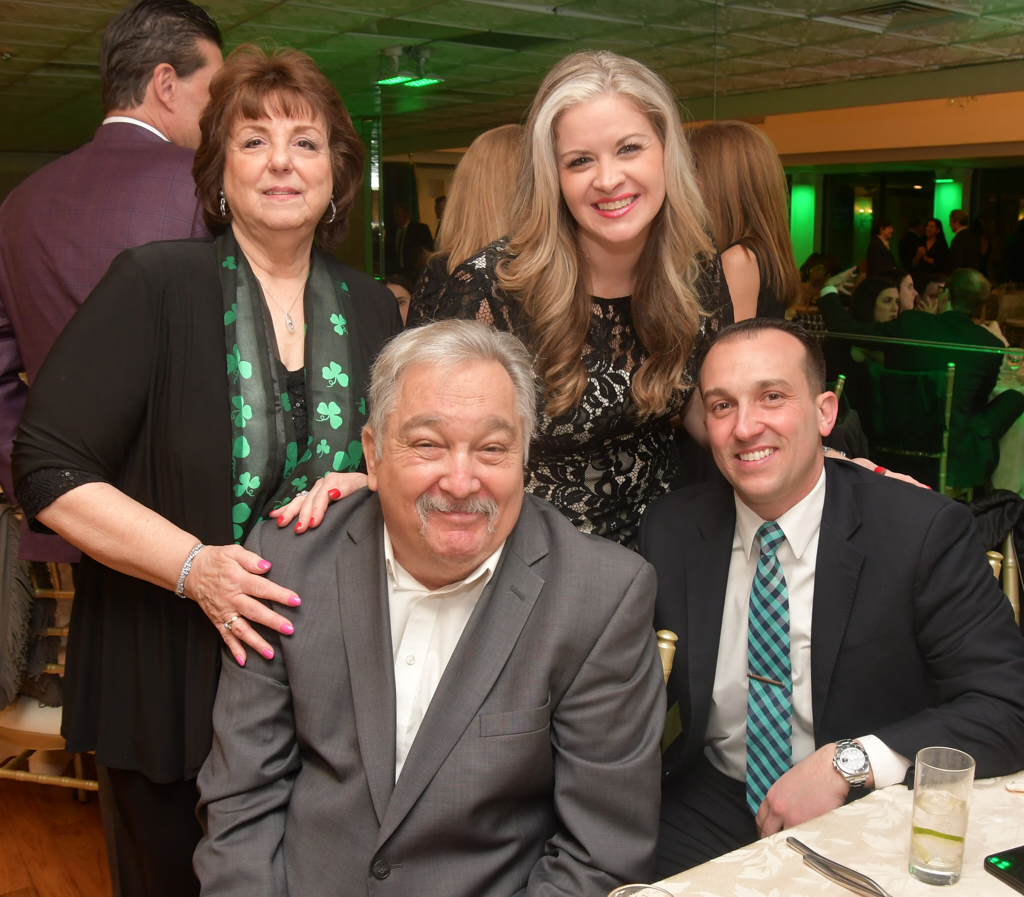 Image 5 Tom Brennan Sr. Forner Mayor of Lindenhurst Tom Brennan Jr. Diane Brennan Antoinette Brennan