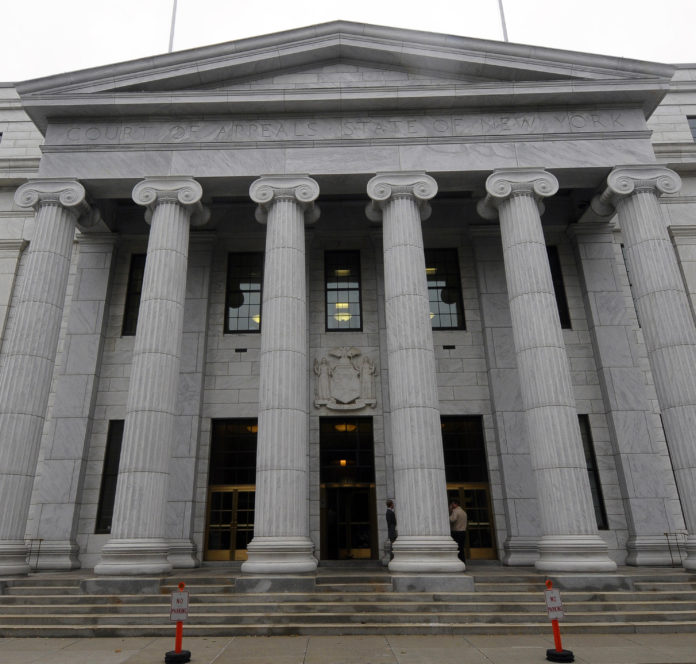 A view of the New York State Court of Appeals building is seen in Albany ny primaries