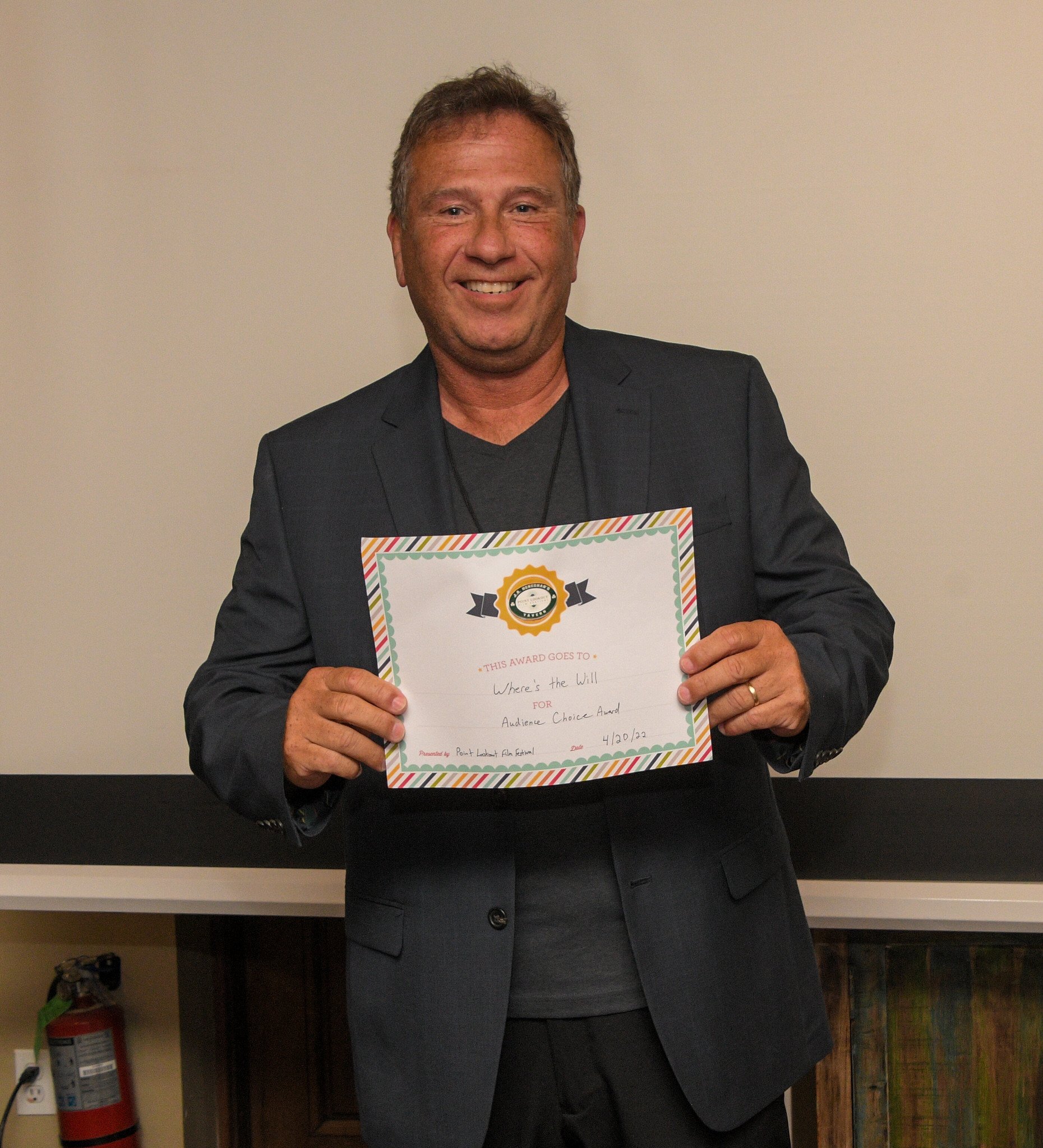 image 4 paul laudicano awarded audience choice award for wheres the will