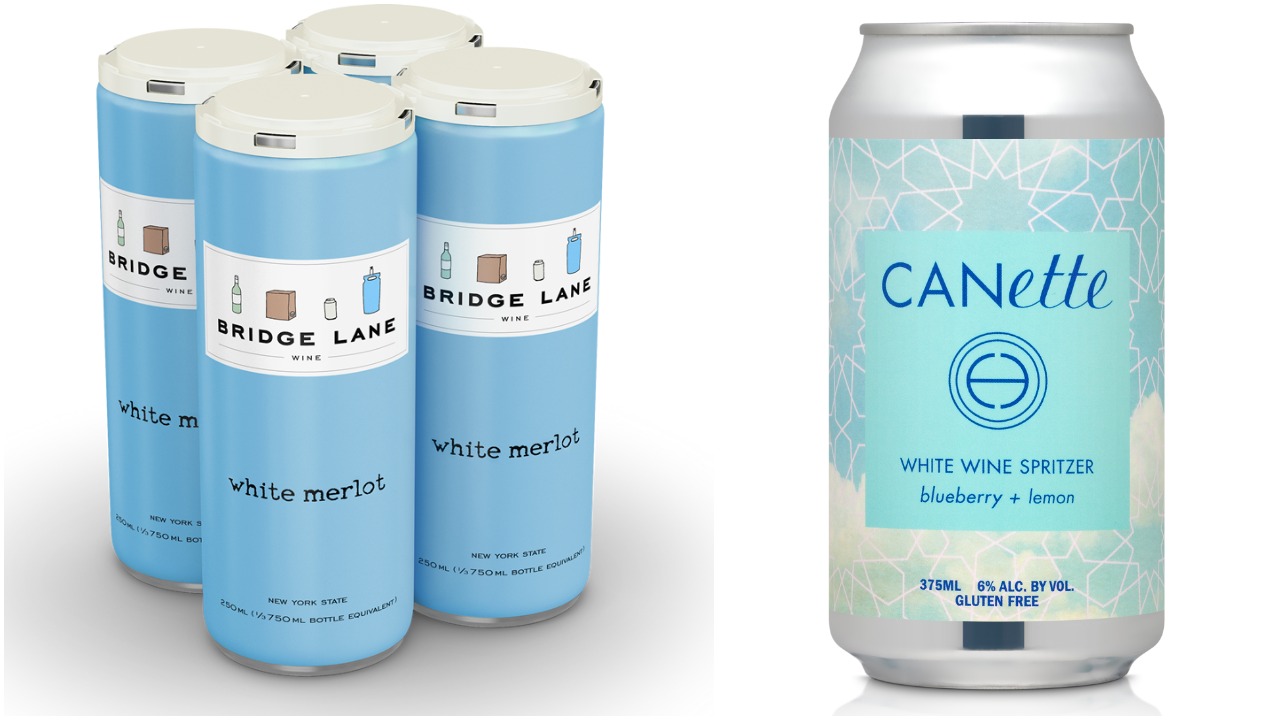 canned white wines