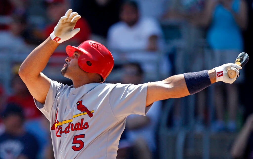 Albert Pujols…Projected Number 1 pick in most draft leagues