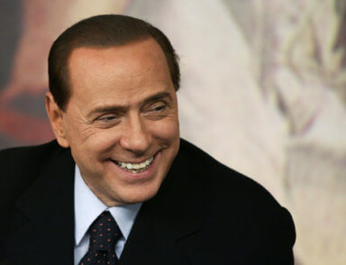 Italy Prime Minister Silvio Berlusconi