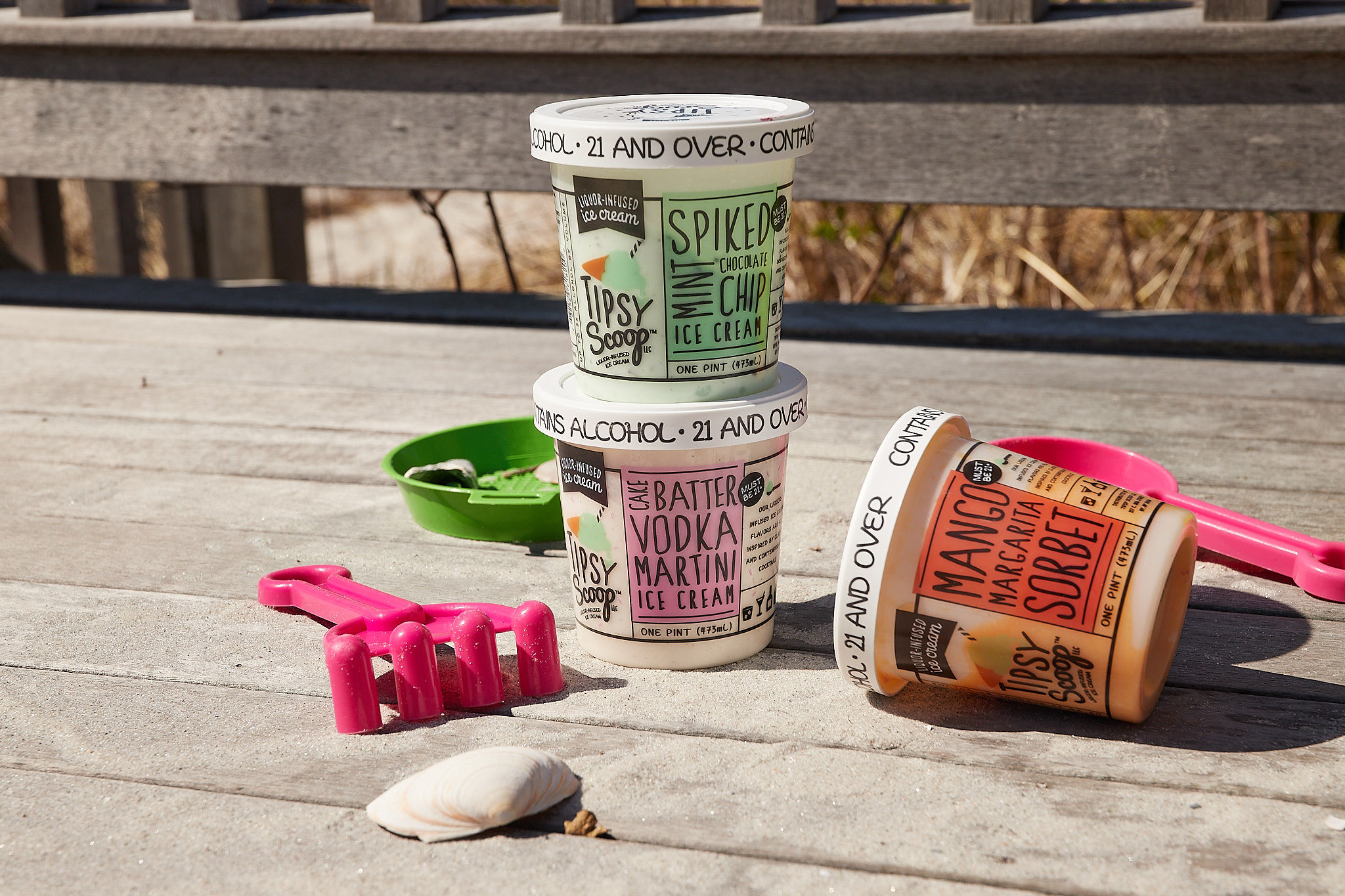 beach boardwalk pints