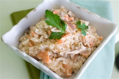 Food Deadline Champagne Risotto