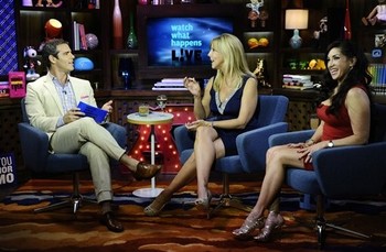 Andy Cohen, Vicki Gunvalson, Jacqueline Laurita