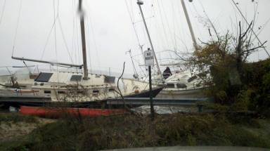 Boat in water