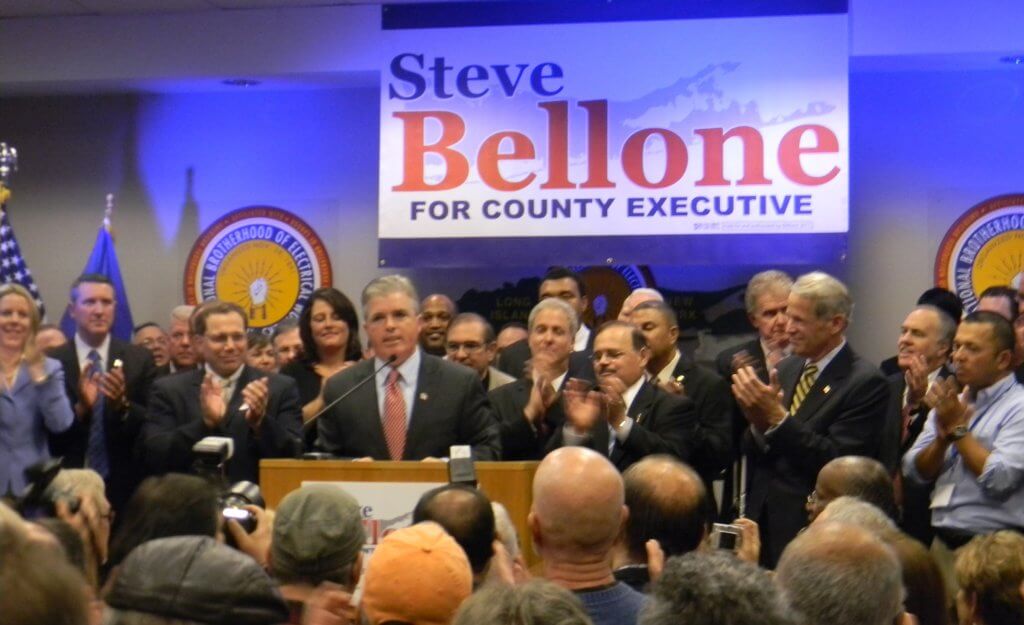 Steve Bellone wins Suffolk County Executive Race