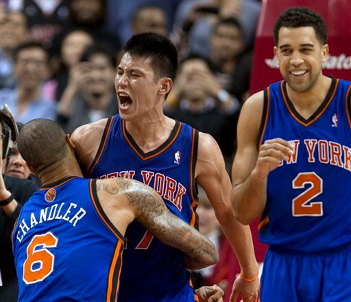Jeremy Lin; Tyson Chandler; Landry Fields