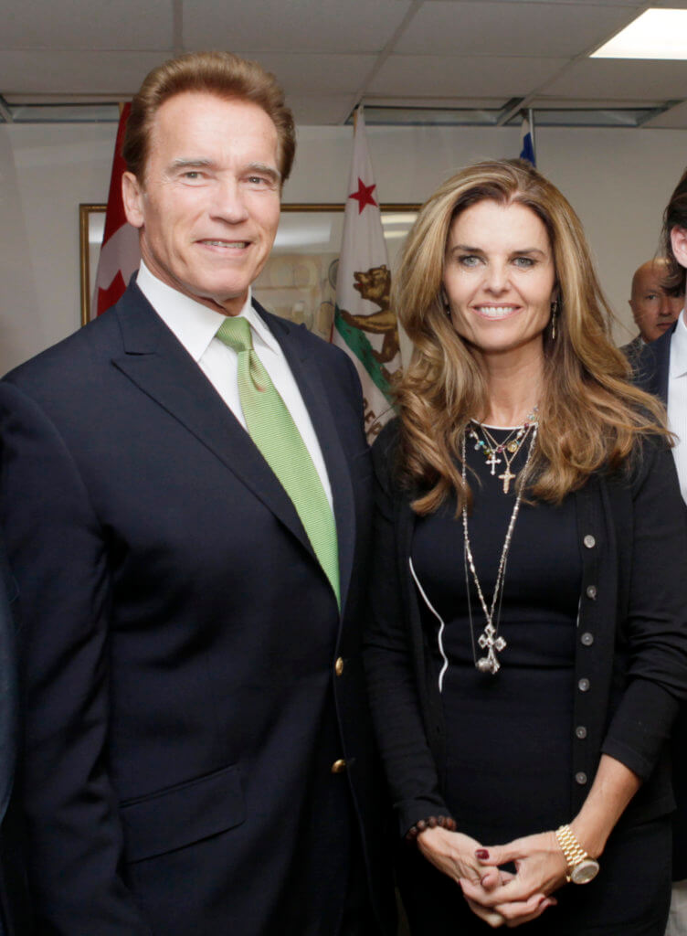 Arnold Schwarzenegger and Maria Shriver