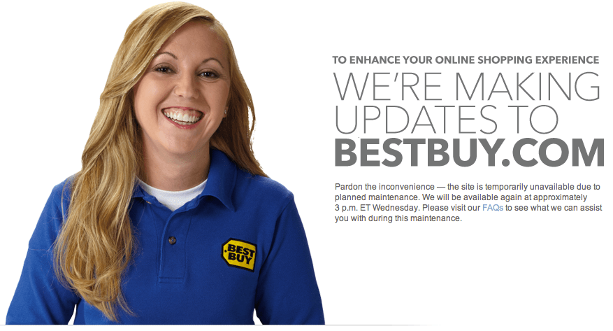 Best Buy website