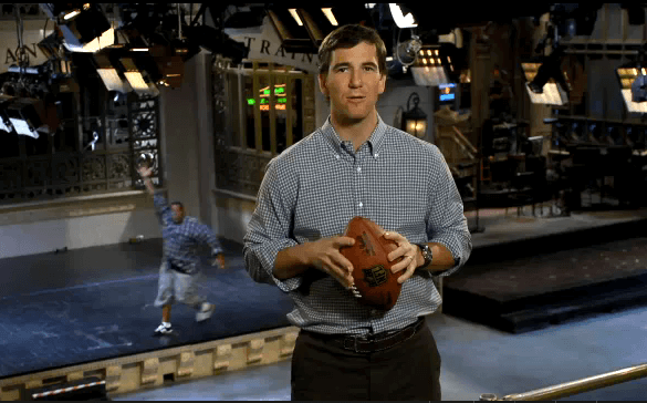 Eli Manning on Saturday Night Live