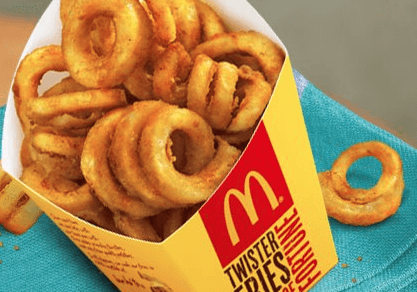 McDonald’s curly fries