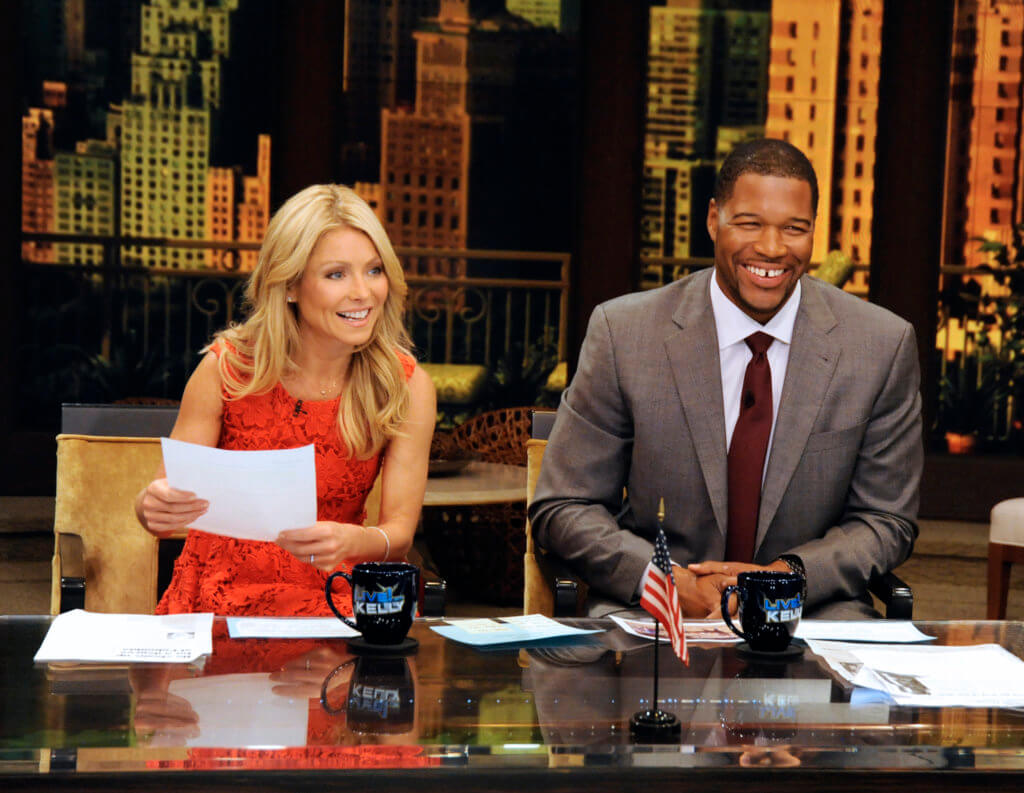 Michael Strahan and Kelly Rippa