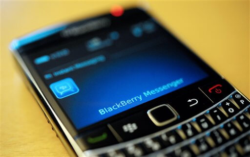 Europe Blackberry Problems