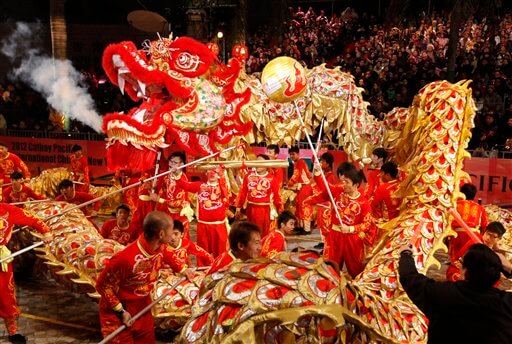 APTOPIX Hong Kong Chinese New Year