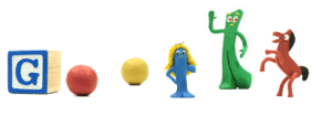 google doodle art clokey gumby pokey