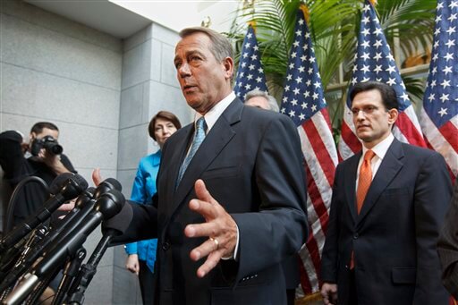 John Boehner, Eric Cantor, Cathy McMorris Rodgers