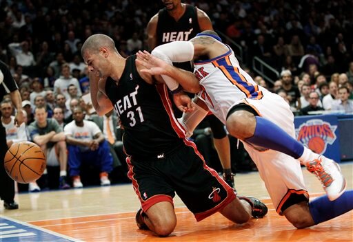 Shane Battier, Carmelo Anthony