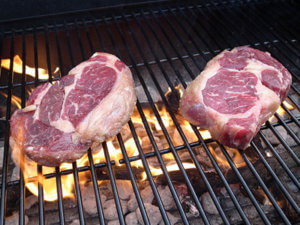 steak grill dinner