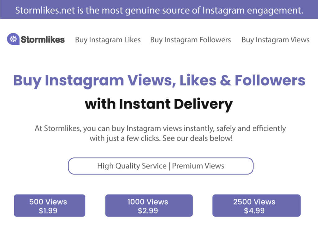 stormlikeS.net buy instagram views services