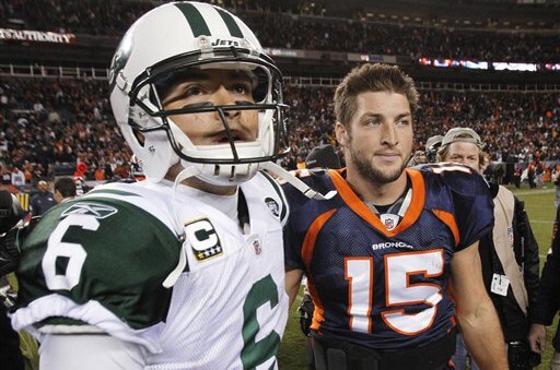 Mark Sanchez, Tim Tebow