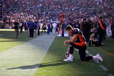 Tim Tebow, Tebowing