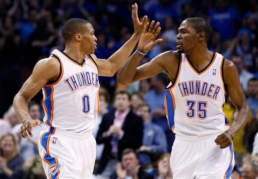 Russell Westbrook, Kevin Durant